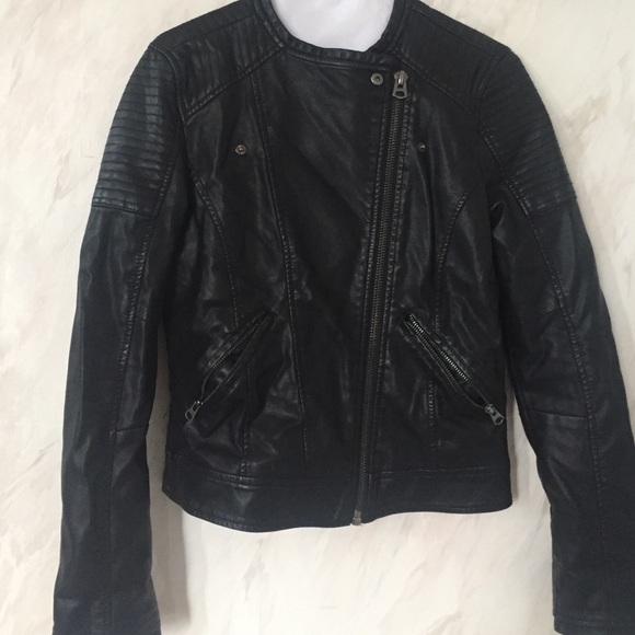 Top shop leather jacket