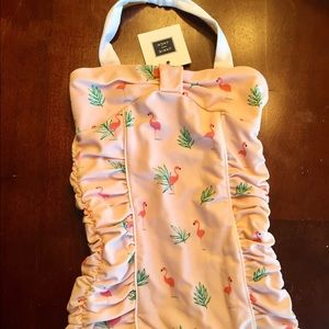Janie & Jack NWT flamingo bathing suit size 3t