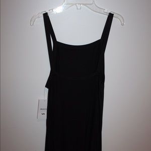 Black shift dress