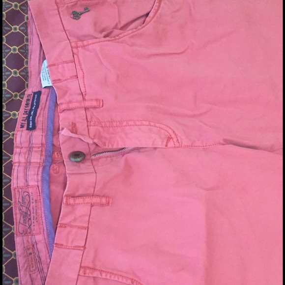 Ladies twill color pant - Picture 2 of 3