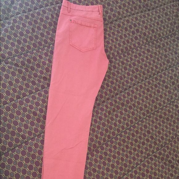 Ladies twill color pant - Picture 3 of 3