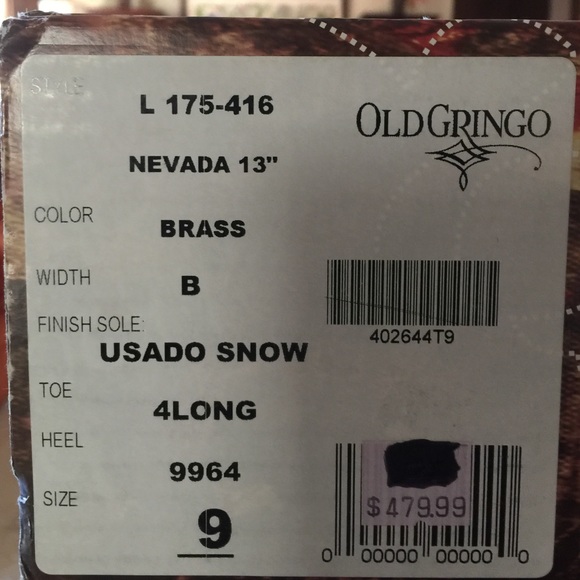 Old Gringo boots