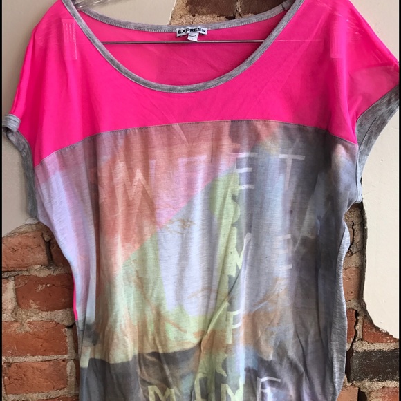 Express cap sleeve shirt