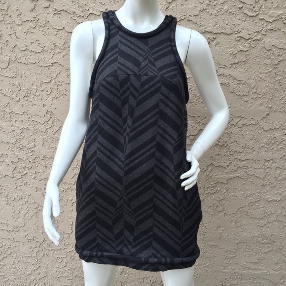 Alexander Wang Graphic Dress 4 Racerback Pockets - Picture 2 of 4