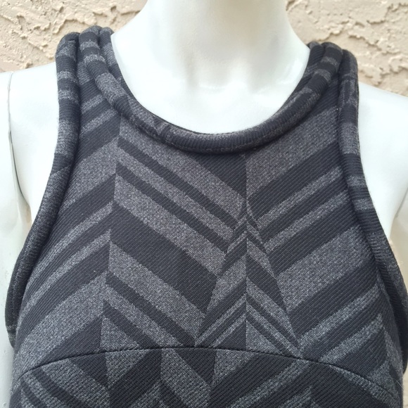 Alexander Wang Graphic Dress 4 Racerback Pockets - Picture 3 of 4