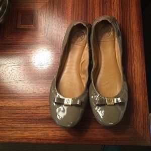 Tory Butch Patent Leather Flats