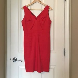 Bebe tangerine dress