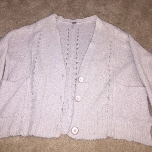 Free People cream/oatmeal cardigan