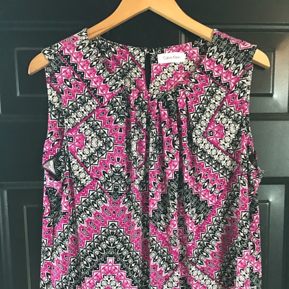 Calvin Klein print top