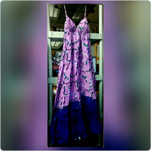 Maxi Dress Empire Waist Full Length