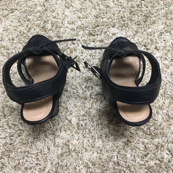 Shoes - Black and Brown Wedges Shoes - Black and Brown Wedges