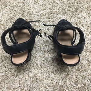 Shoes - Black and Brown Wedges Shoes - Black and Brown Wedges