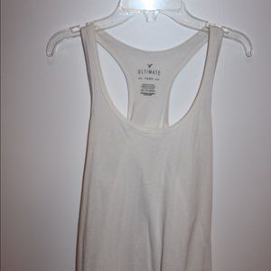 Basic white tank top