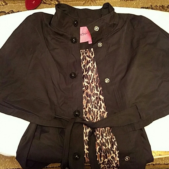 Betsey Johnson poncho