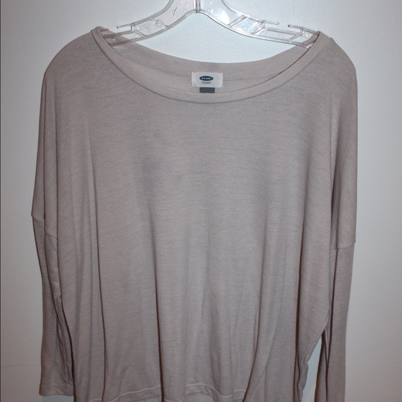 Pale pink long sleeve t shirt