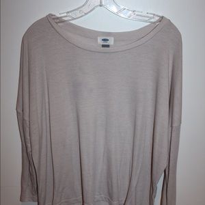 Pale pink long sleeve t shirt