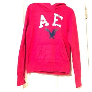 American Eagle hoodie pink size: M