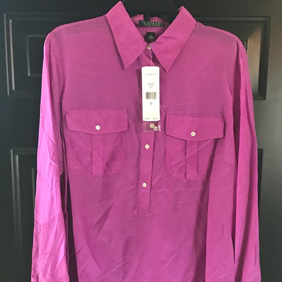 Ralph Lauren Fuchsia Tunic