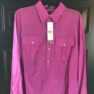 Ralph Lauren Fuchsia Tunic
