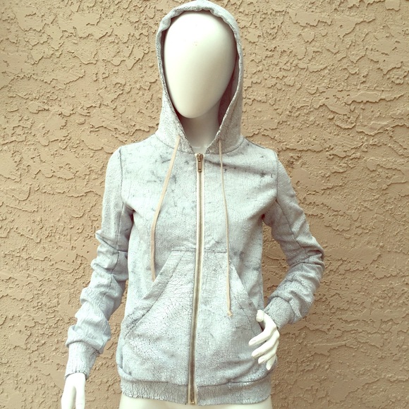 Rick Owens DRKSHDW Paint Splatter Sweatshirt Sz S