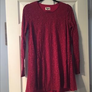 long sleeve lace dress