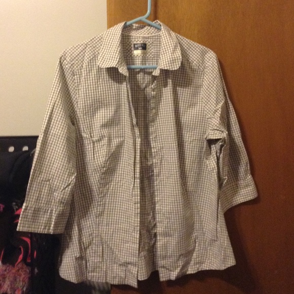 Riders by Lee Easy Care Plaid button down shirt