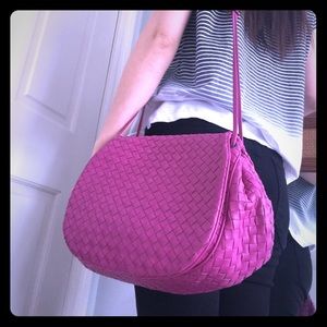 Bottega Veneta Cross-body bag pink  (pre-owned)