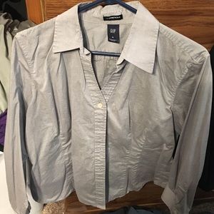 Women's gray blouse