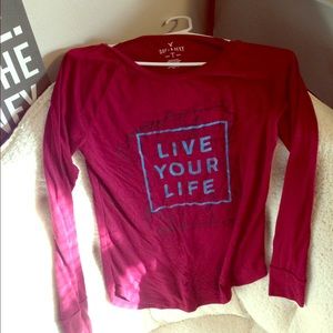 Rosy Red Long Sleeve