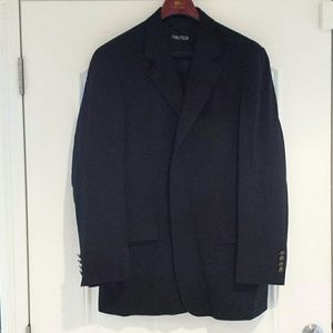 Navy wool sport coat