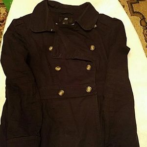 H&M cotton trench coat