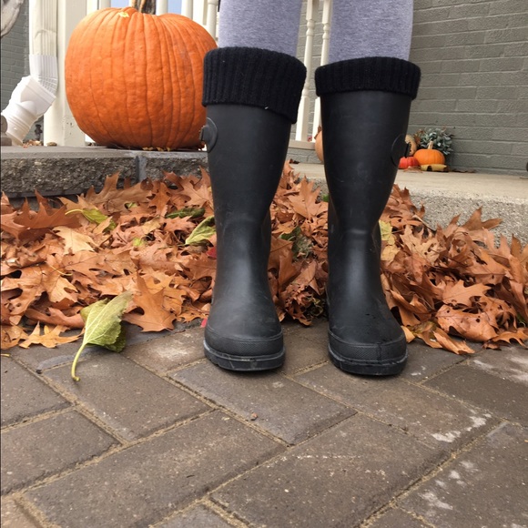 Black rain boots! Target