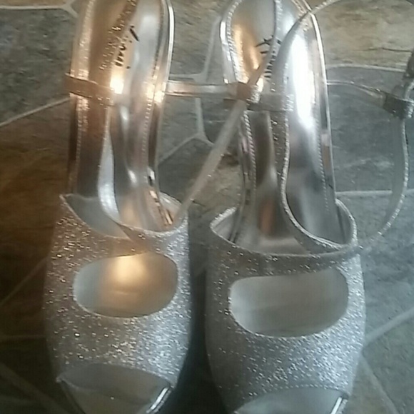 Silver heels
