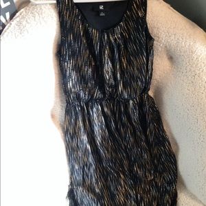 Shiny Gold and Silver Dress