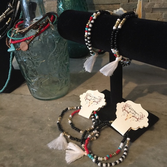 Boho Tassel Wrap Bracelets - Picture 2 of 4