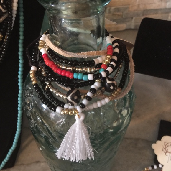 Boho Tassel Wrap Bracelets - Picture 4 of 4