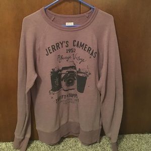 Purple Crewneck Sweatshirt