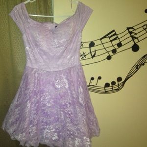 Lavender Purple Dress