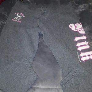 Love Pink cropped sweats