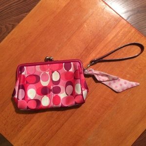 Coach wristlet