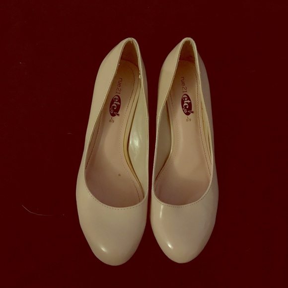 Rue21 Beige Heels - Priced to Sell