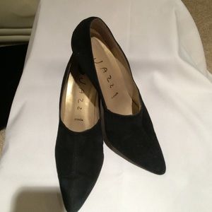 Jazz Black suede shoes