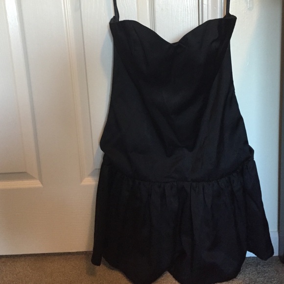 Strapless French connection dress