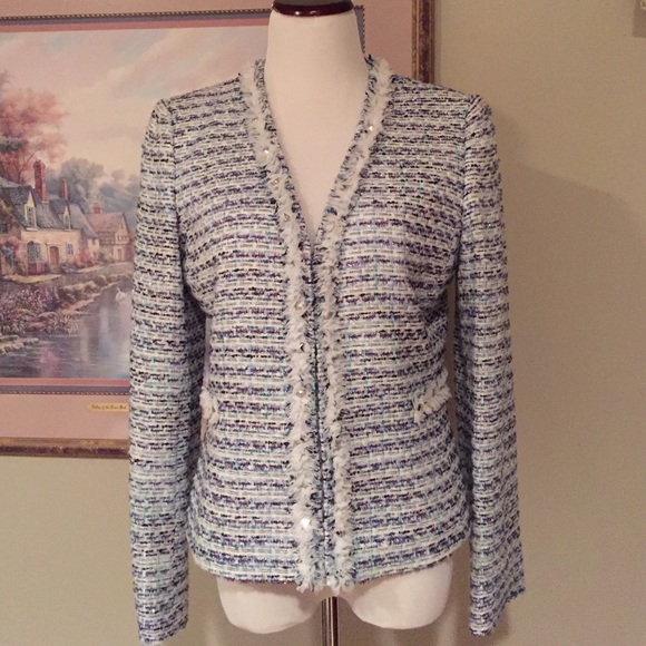 Fun sparkles Tahari jacket