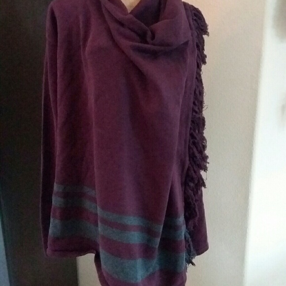 Cabi Fringe Trim Cardi