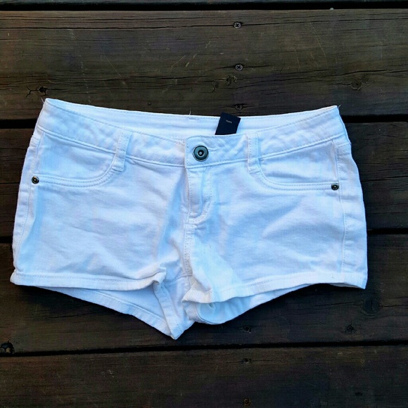 City Streets Pants - City Streets White Jean Shorts