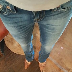 Mek Denim Bulgan Slim Boot Cut Jeans
