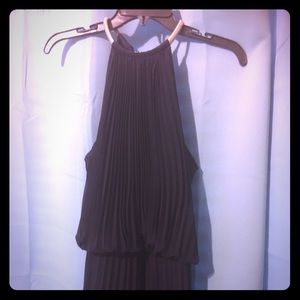 Pleated party dress