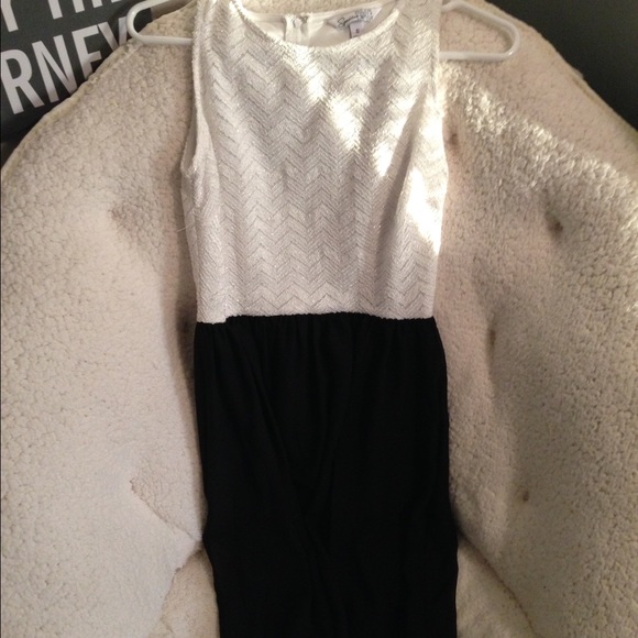 Sequin flow dress