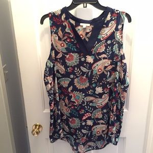 Pleione (Nordstrom) V-neck Sleeveless Tunic